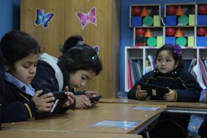 niños en clases